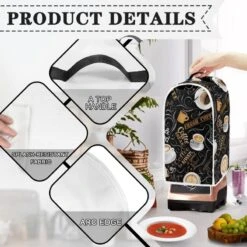 Jndtueit Coffee Theme Blender Cover, White Cup Universal Appliance Covers Women Gift, Stand Mixer Or Coffee Maker Appliance Cover 19 Jndtueit Coffee Theme Blender Cover, White Cup Universal Appliance Covers Women Gift, Stand Mixer Or Coffee Maker Appliance Cover -KitchenAid Shop 610bXntY8ZL
