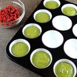 Foil Cupcake Liners Baking Cups Paper Standard Navy Blue, 200 Pack -KitchenAid Shop 611OD07xbqS