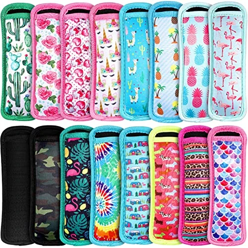 Ice Cream Bar Insulator Sleeves Reusable Freezer Pop Holders Antifreezing Sleeves Ice Cream Bar Holder Bags Multi Pattern Ice Cream Bar Bag For Kids (Cute Pattern,16 Pieces) 3 Ice Cream Bar Insulator Sleeves Reusable Freezer Pop Holders Antifreezing Sleeves Ice Cream Bar Holder Bags Multi Pattern Ice Cream Bar Bag For Kids (Cute Pattern,16 Pieces)