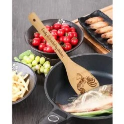 Rooster Wooden Spoons For Cooking, Chicken Kitchen Decor Pioneer Woman Kitchen Accessories, Rooster Decor For Kitchen Farmhouse Wedding Mother's Day Decorations - Funny Chicken Gifts -KitchenAid Shop 6186nhwuDPL