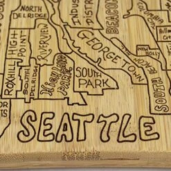 Seattle City Life Bamboo Serving And Cutting Board -KitchenAid Shop 61B7j7TknkL