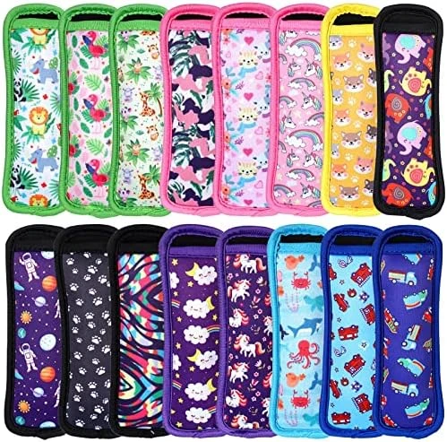 Ice Cream Bar Insulator Sleeves Reusable Freezer Pop Holders Antifreezing Sleeves Ice Cream Bar Holder Bags Multi Pattern Ice Cream Bar Bag For Kids (Cute Pattern,16 Pieces) 11 Ice Cream Bar Insulator Sleeves Reusable Freezer Pop Holders Antifreezing Sleeves Ice Cream Bar Holder Bags Multi Pattern Ice Cream Bar Bag For Kids (Cute Pattern,16 Pieces) - Image 9