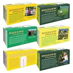 Immunity Teas 6 Flavor Variety Pack, Mixed Caffeinated & Caffeine Free Teas, 18 - 20 Ct (Pack Of 6), 110 Total Tea Bags