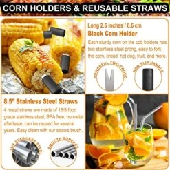 26PCS Camping Grill Utensils Set For Outdoor Grill Set Stainless Steel Grill Accessories In Case - Premium BBQ Tools Grilling Tools Set Ideal Birthday Father's Day Grilling Gifts For Men Dad -KitchenAid Shop 61GrYjFST3L