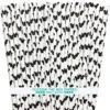 Mickey Mouse Inspired Paper Straws - Black White - 100 Pack - Outside The Box Papers Brand -KitchenAid Shop 61Je5EURkfL
