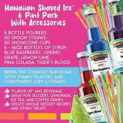 Ow Cone Machine Package With 6 Flavoring Syrups And Party Ready Accessories -KitchenAid Shop 61LdXi2scCL