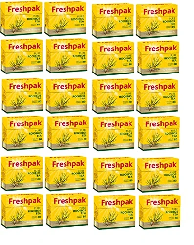 Reshpak Pure Rooibos Tea 80 Tagless Bags, Pure Premium Rooibos And No Rooibos Infusion, New Packaging (2 X Pack) 9 Reshpak Pure Rooibos Tea 80 Tagless Bags, Pure Premium Rooibos And No Rooibos Infusion, New Packaging (2 X Pack) - Image 7