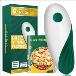 Electric Can Opener, Simple Open Cans With One Touch - Smooth Edge Automatic Kitchen Gadget For Seniors With Arthritis, Food-Safe And Battery Operated Handheld Can Opener Fits All Can Sizes -KitchenAid Shop 61OTHrZwanL. AC