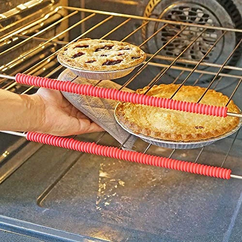 Oven Rack Protectors Prevents Skin Burns Flexible Red Silicone Strips, Set Of 3 9 Oven Rack Protectors Prevents Skin Burns Flexible Red Silicone Strips, Set Of 3 - Image 7