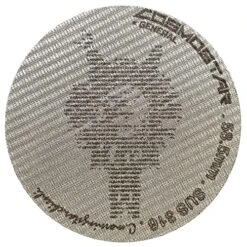 Osmostar Espresso Puck Screen Metal Reusable Filter For Espresso Portafilter Filter Basket Professional Barista - Filter Mesh 1.7mm Thickness 100μm Mesh Silver - 316 Stainless Steel (CG-PS58-T17-100)