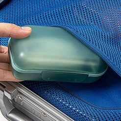 Soap Box Travel Soap Box With Lid Dormitory Bathhouse Sealed Portable Soap Box Soap Dishes Multi-Function Storage Box Bathroom (Color : Pink) -KitchenAid Shop 61V0LveNJdL