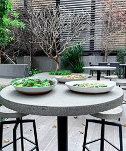 Ora Ceramic Large Serving Bowls- Set Of 2 Oval Platters For Entertaining. Modern Kitchen Dishes For Dinner, Fruit, Salad, Turkey, Etc. Oven, Dishwasher Safe, 55 / 35 Oz, 13.5" / 11.8" - Vanilla White -KitchenAid Shop 61WRXAfhpuL