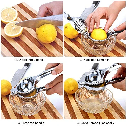 Emon Lime Squeezer Manual Citrus Press Juicer… 7 Emon Lime Squeezer Manual Citrus Press Juicer… - Image 5