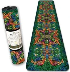 Israel Hatikva ArtTrivet Heat-Resistant Table Runner And Trivet - Fabric Top And Non-Slip Rubber Base (12"x48") -KitchenAid Shop 61bIsnsasOL. AC