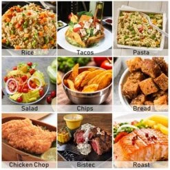 Personal Portable Oven 110V Food Warmer 110V Microwave Oven Electric Heated Launch Box Food Warming Tote Meals Reheating & Frozen/Raw Food Cooking On-The-Go For Office/Dorm/Camping Hot Food -KitchenAid Shop 61cPyWe1a2S