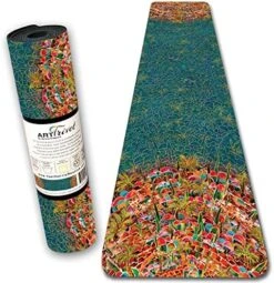 Israel Hatikva ArtTrivet Heat-Resistant Table Runner And Trivet - Fabric Top And Non-Slip Rubber Base (12"x48") -KitchenAid Shop 61cjWMeKveL. AC