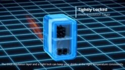 Mini Fridge, 6 Liter AC/DC Portable Thermoelectric Cooler And Warmer Mini Fridge For Bedroom Car Home Travel Mini Refrigerator For Skin Care Foods Medications -KitchenAid Shop 61fR6D20FFL