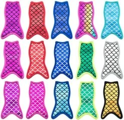 15 Pieces Reusable Popsicle Holders Popsicle Bags Freezer Ice Pop Sleeves Antifreezing Ice Pop Holders, White Fish Style -KitchenAid Shop 61hk4RciuiL. AC