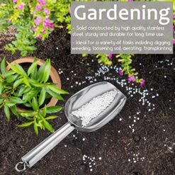 8 Ounce Ice Scoop Set Of 2, E-far Stainless Steel Scoops For Ice Cube/Candy/Flour/Sugar, Metal Utility Scoops For Party, Baking, Kitchen Pantry, Rust Free & Dishwasher Safe 17 8 Ounce Ice Scoop Set Of 2, E-far Stainless Steel Scoops For Ice Cube/Candy/Flour/Sugar, Metal Utility Scoops For Party, Baking, Kitchen Pantry, Rust Free & Dishwasher Safe -KitchenAid Shop 61mALO6PRmL