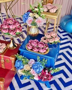 Handmade Paper Truffle Wrappers, Truffle Liners, Truffle Cups For Baby Shower Bridal Shower Birthday Party Wedding - Pack Of 24 (Peony Dusty Rose) -KitchenAid Shop 61uWS8Gpw4L