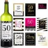 32 Pieces 50th Birthday Party Wine Or Beer Bottle Labels Stickers 50th Birthday Decor For 50th Birthday Party Supplies -KitchenAid Shop 61w1ODVmerL