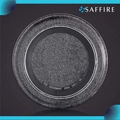Saffire 9.6 / 24.5cm Small Glass Microwave Plate - Flat Bottom Plate (1) -KitchenAid Shop 61wWdsXcSlL