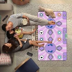 CANAFA Children's And Adult Dance Mats TV And Computer Dual User Electronic Music Dance Mats 100 Built In Music 60 Sensory Games Remote Control Plug And Play 5mm Ball Magnets -KitchenAid Shop 61wcirxzaaL